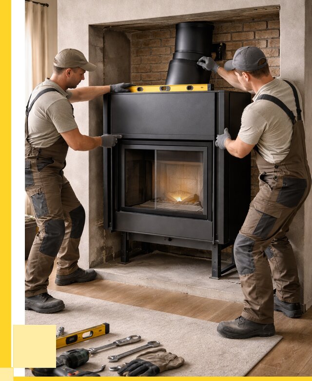 Установка каминных топок в Кузнецке под ключ от 18763 р. | ЭриданКнц