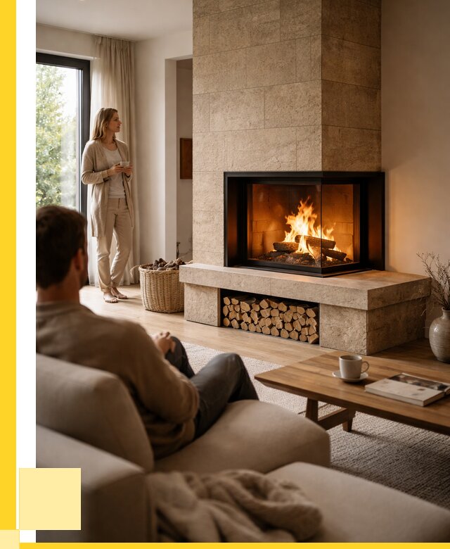 Угловые камины из кирпича установка в Кузнецке от 156360 р. ЭриданКнц