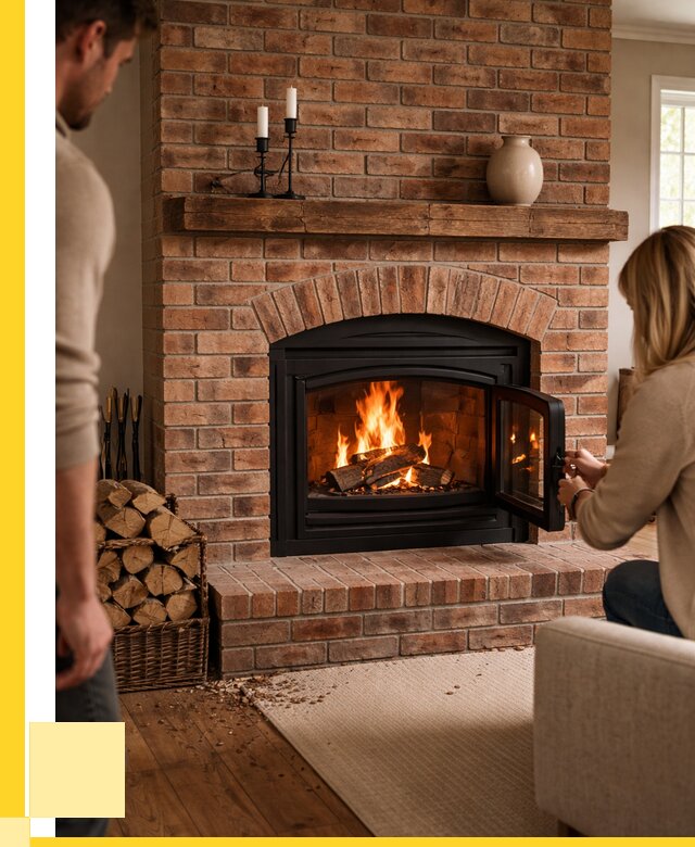 Кирпичные камины под ключ в Кузнецке от 156360 р. | ЭриданКнц