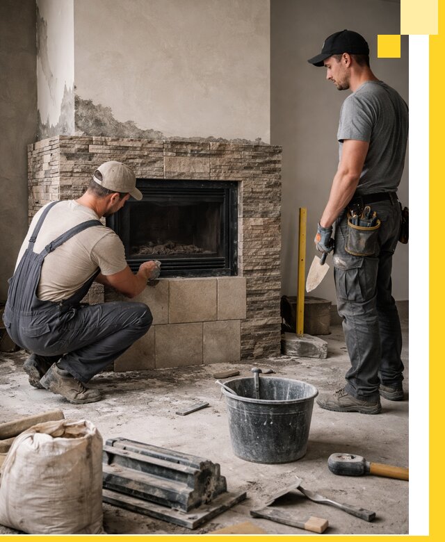 Камины под ключ в Кузнецке: проект, изготовление и монтаж