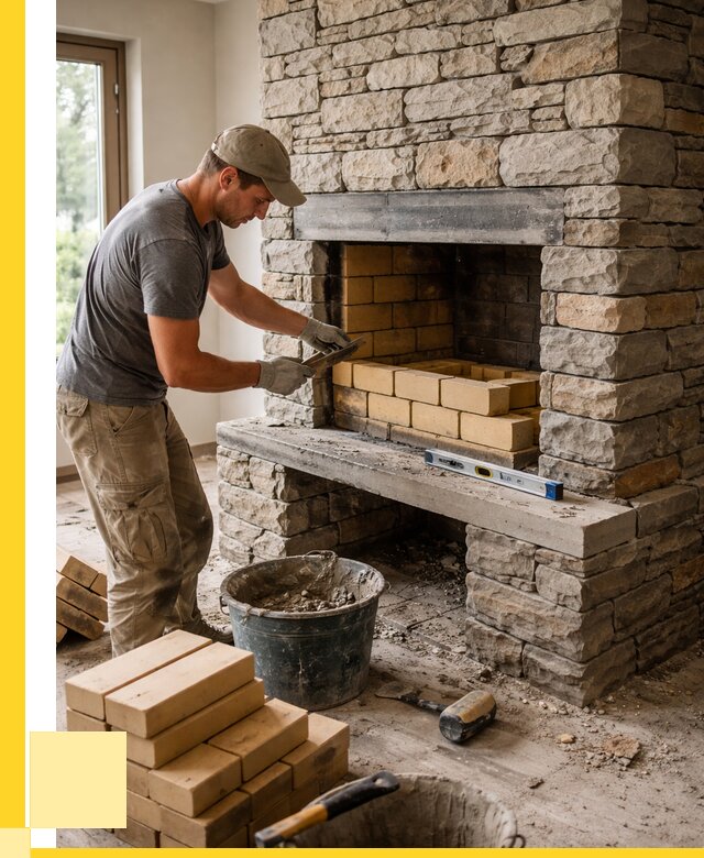 Кладка каминов и камина в Кузнецке от 26060 р. ЭриданКнц