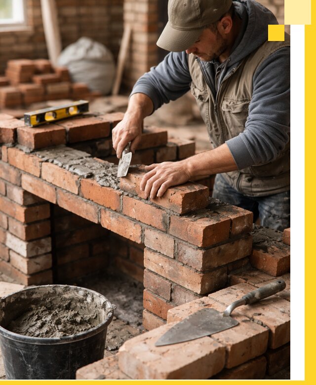 Кладка каминов под ключ в Кузнецке профессиональная отделка и монтаж