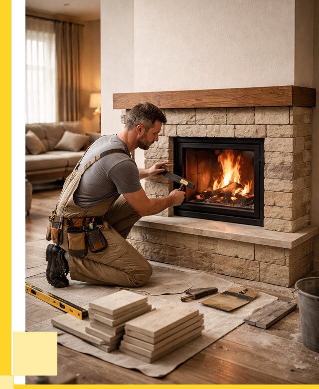 Строительство каминов в Кузнецке от 156360 р., ЭриданКнц - под ключ