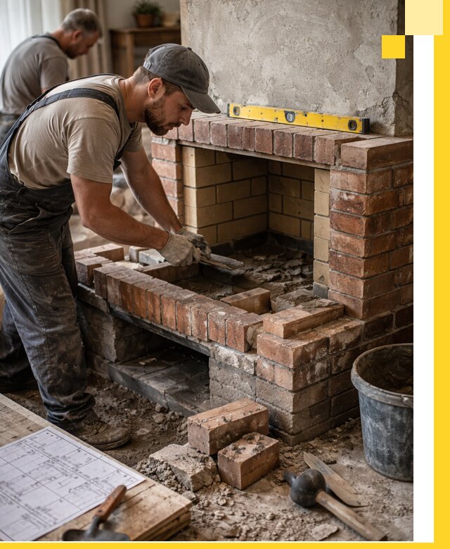 Изготовление и установка каминопечей под ключ в Кузнецке