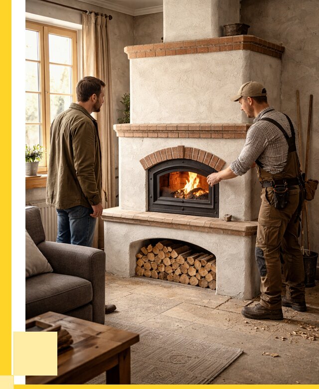 Печи камины в Кузнецке: кирпичные, изразцовые от 62544 р. | ЭриданКнц