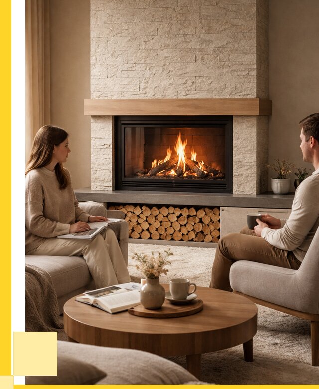 Камины со стеклом в Кузнецке от 187632 р. | ЭриданКнц — топки 3 стекла