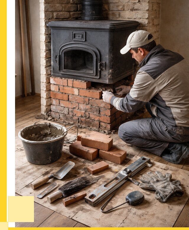 Ремонт печей в Кузнецке от 12509 р., услуги печника ЭриданКнц