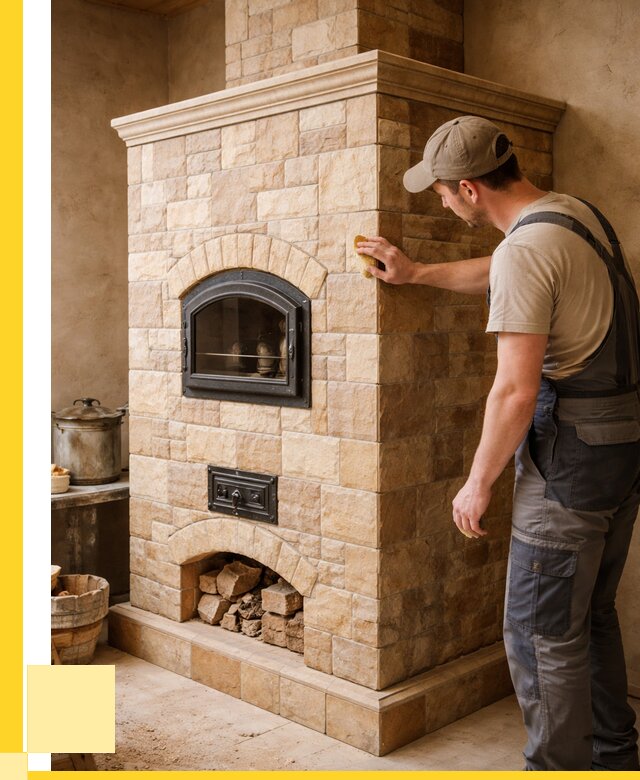 Облицовка печей в Кузнецке от 4691 р. под ключ | ЭриданКнц