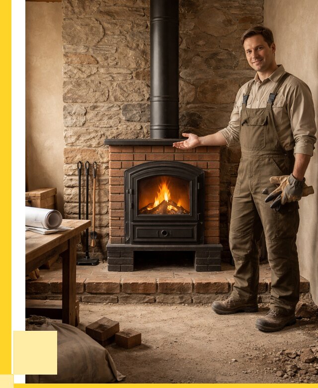 Печи отопительные из кирпича в Кузнецке от 83392 р., ЭриданКнц