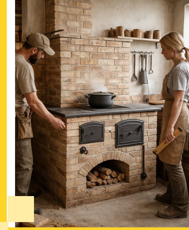 Варочно отопительные печи в Кузнецке от 93816 р. | ЭриданКнц