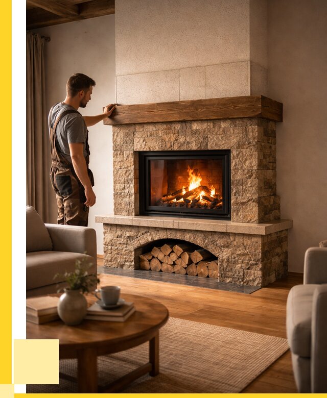 Печи камины для дома под ключ в Кузнецке от 57332 р. | ЭриданКнц