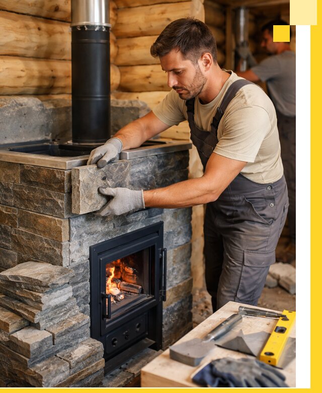 Печи для бани под ключ в Кузнецке: изготовление и монтаж