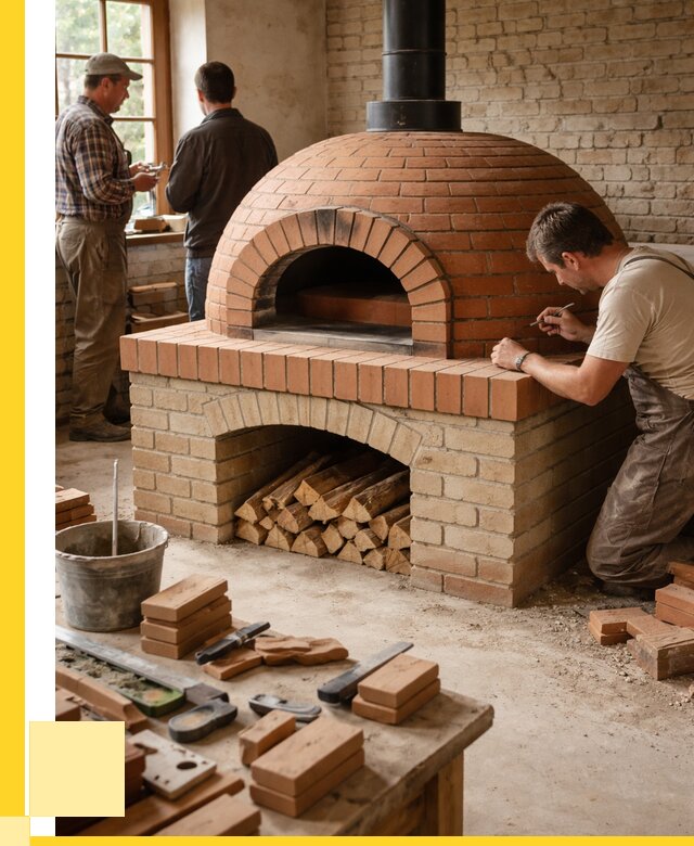 Помпейская печь дровяная для пиццы в Кузнецке | ЭриданКнц от 208480 р.