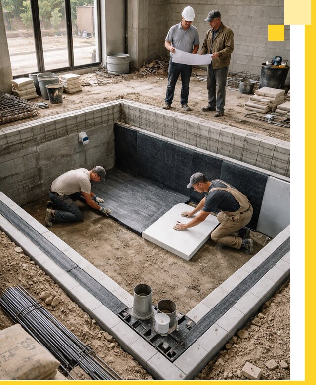 Проекты частных и общественных бассейнов под ключ в Кузнецке