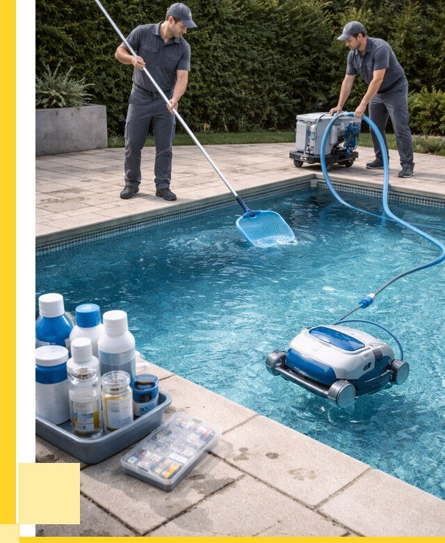 Чистка бассейнов в Кузнецке роботами, от 4691 р. | ЭриданКнц