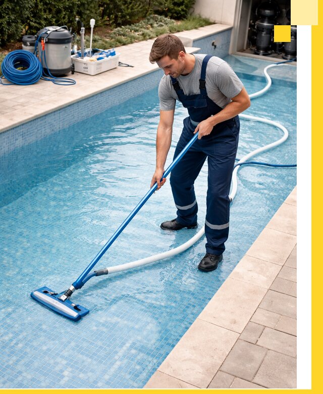 Профессиональная чистка бассейнов и фильтров в Кузнецке под ключ