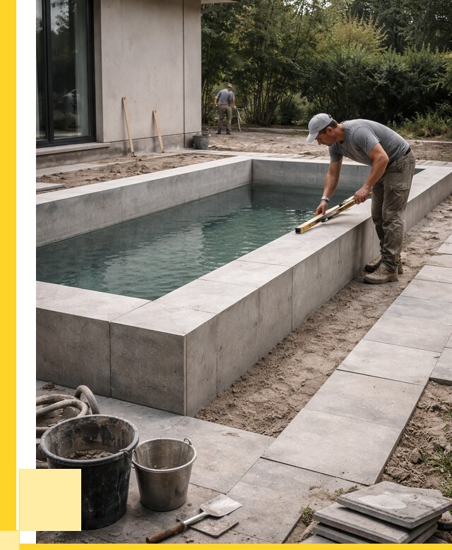 Строительство бетонного бассейна в Кузнецке от 1250880 р. | ЭриданКнц