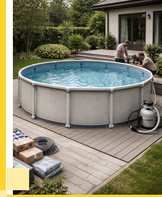 Купить каркасные бассейны в Кузнецке от 46908 р. | ЭриданКнц