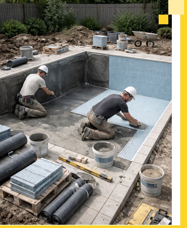 Проектирование и строительство стационарных бассейнов в Кузнецке