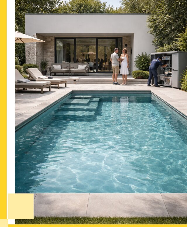 Бассейн в доме в Кузнецке под ключ от 1250880 р. | ЭриданКнц