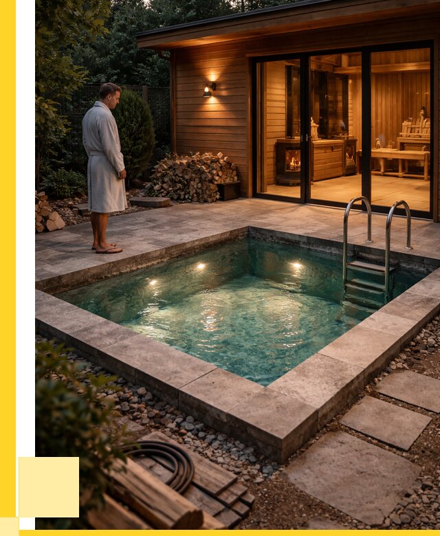 Бани с бассейном под ключ в Кузнецке от 99028 р. | ЭриданКнц