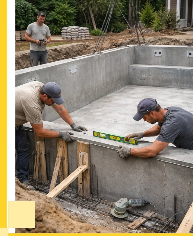 Монтаж чаши бассейна в Кузнецке под ключ от 260600 р., ЭриданКнц