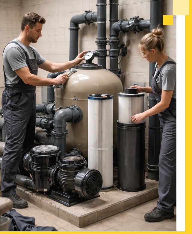 Фильтры и системы фильтрации для бассейнов в Кузнецке