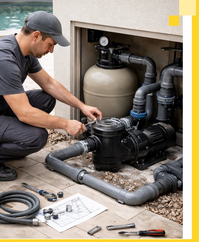 Поставка, монтаж и сервис насосов для бассейнов в Кузнецке