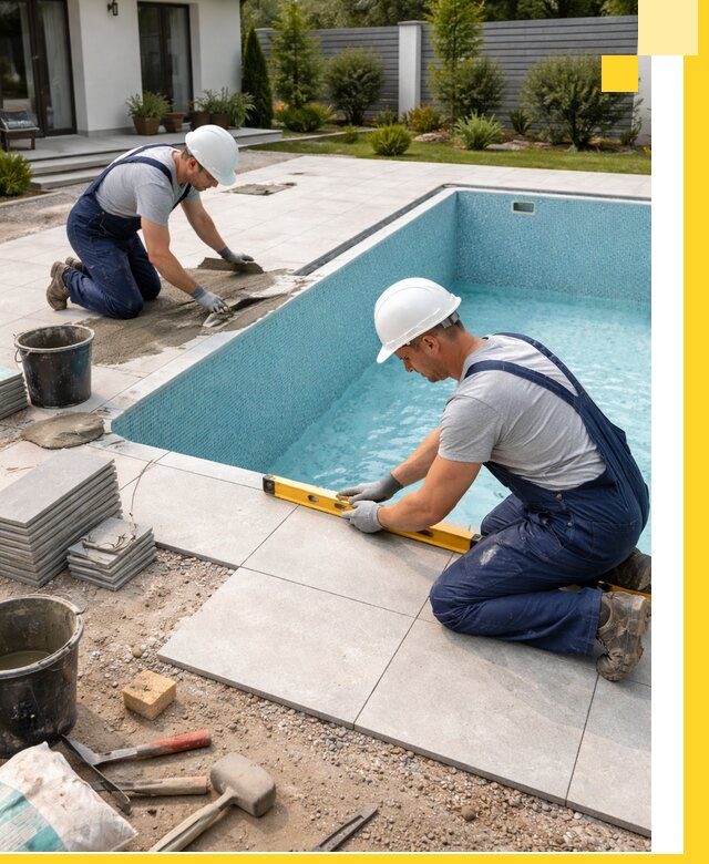 Строительство и монтаж плавательных бассейнов под ключ в Кузнецке