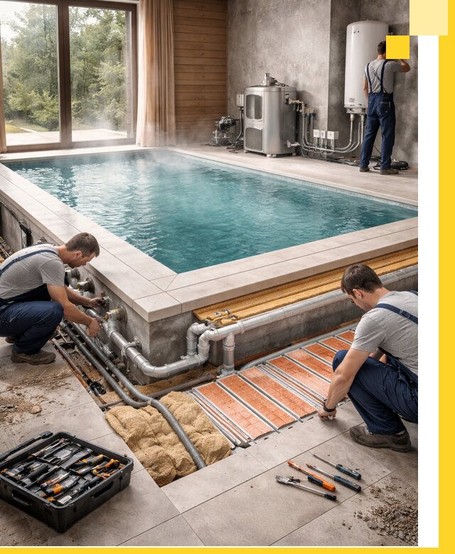 Проектирование и строительство тёплых бассейнов в Кузнецке