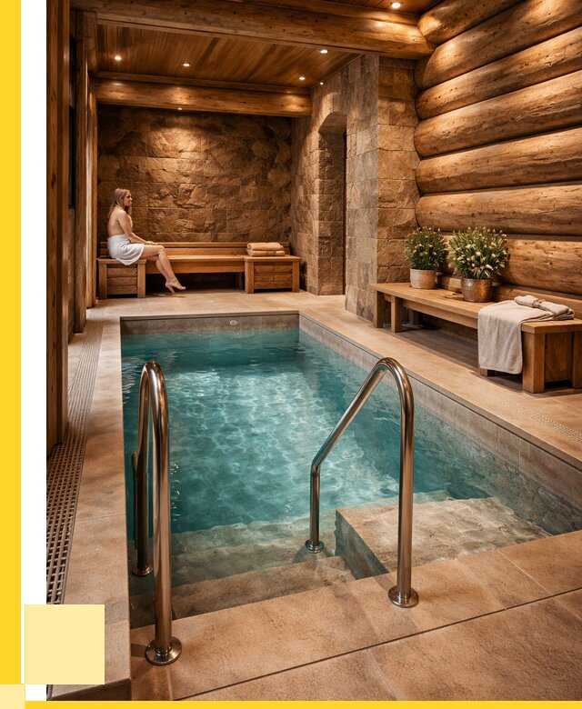 Аренда бани с бассейном в Кузнецке от 1563600 р. | ЭриданКнц