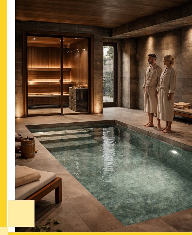 Сауна с большим бассейном в Кузнецке от 1250880 р. ЭриданКнц