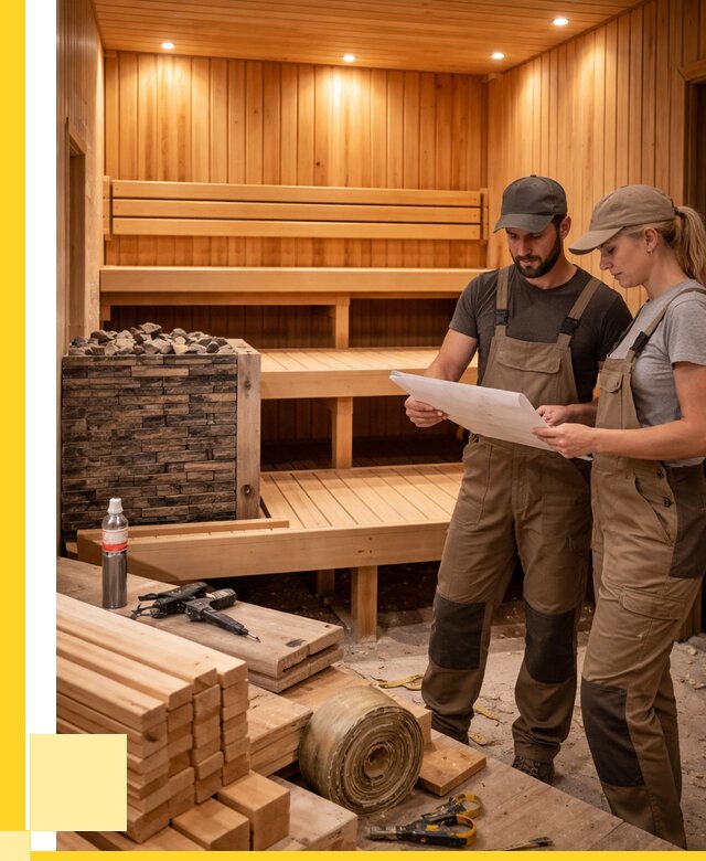 Строительство саун в Кузнецке под ключ от 260600 р., ЭриданКнц