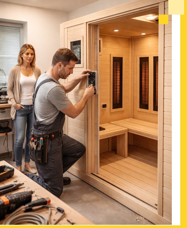 Инфракрасные сауны под ключ в Кузнецке продажа и установка