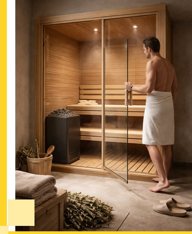 Купить мини сауны для дома в Кузнецке от 72968 р. ЭриданКнц