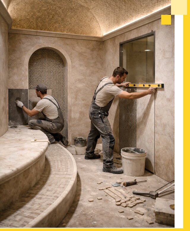 Проектирование и строительство саун с хамамом под ключ в Кузнецке