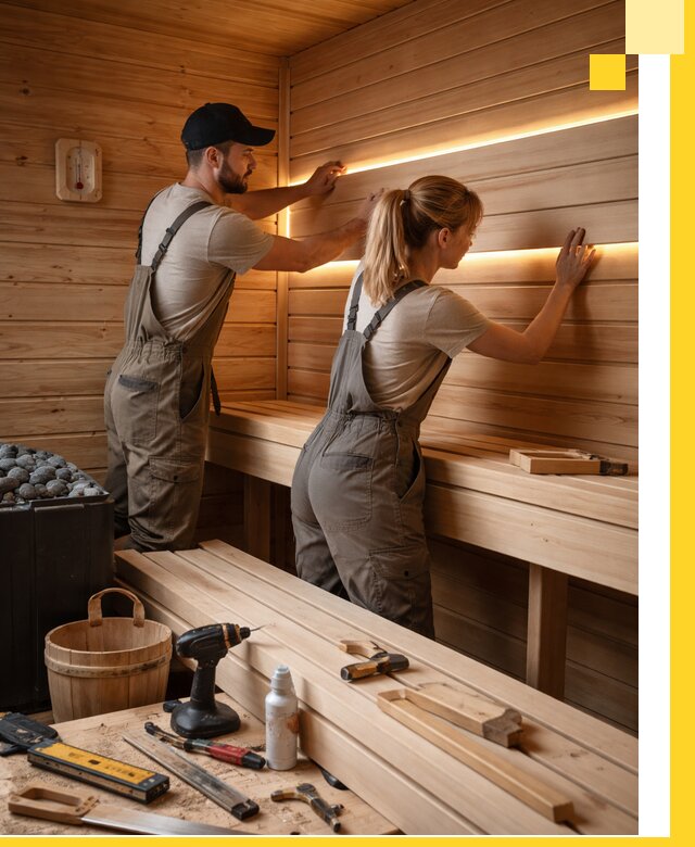 Дизайн саун и бань под ключ с индивидуальным проектом в Кузнецке