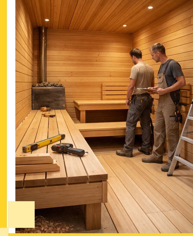 Отделка бань и саун в Кузнецке по цене от 4691 р. | ЭриданКнц