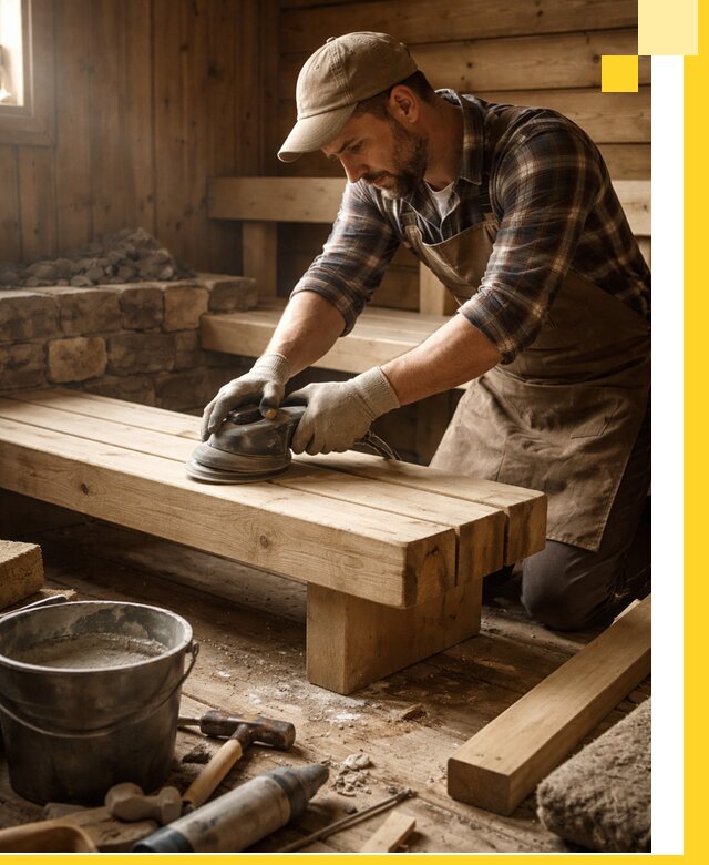 Ремонт бань под ключ в Кузнецке с гарантией качества и сроков