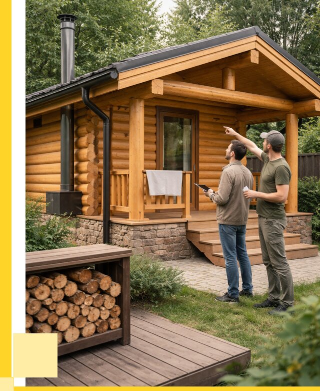 Бани для дачи под ключ в Кузнецке от 260600 р. | ЭриданКнц