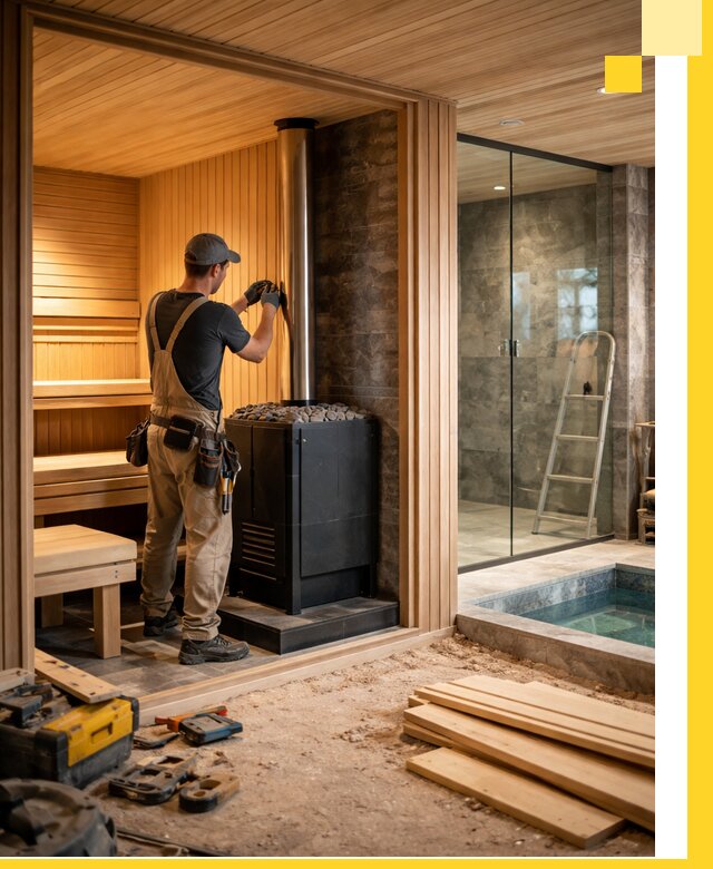 Полное строительство банных комплексов под ключ в Кузнецке