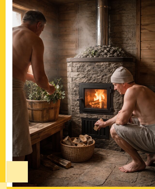 Банные печи под ключ в Кузнецке от 46908 р. | ЭриданКнц кирпичная