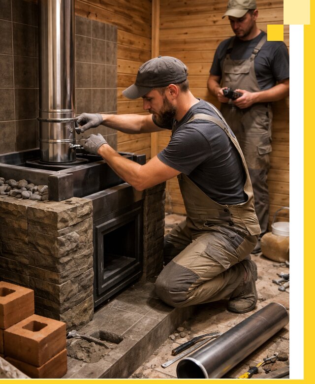 Изготовление и установка банных печей под ключ в Кузнецке