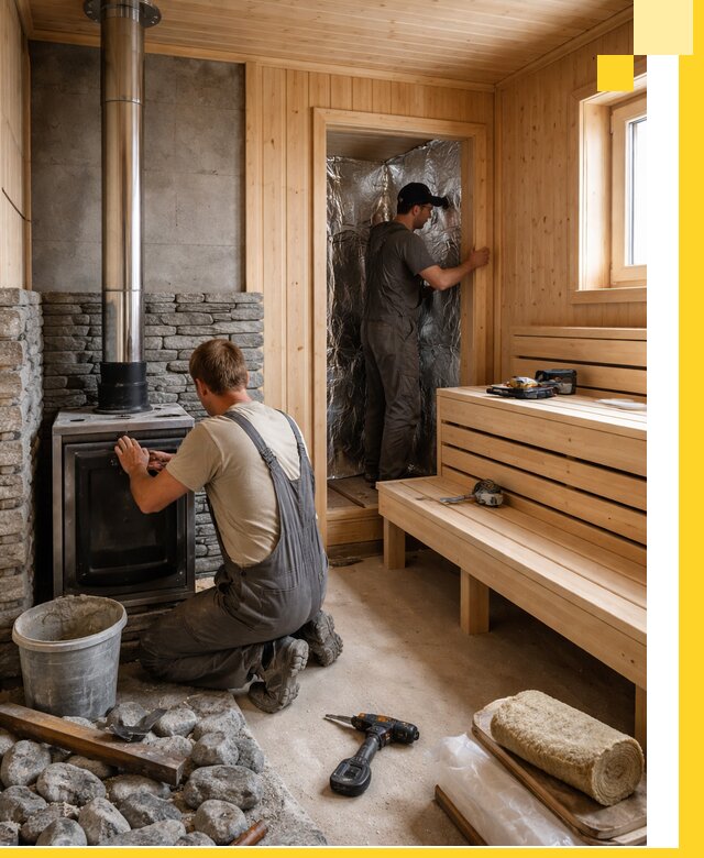 Строительство и изготовление бань под ключ в Кузнецке