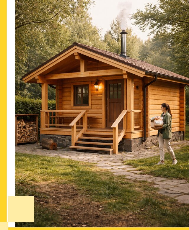 Купить баню под ключ в Кузнецке от 677560 р. | ЭриданКнц