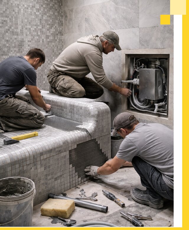 Проекты хамамов под ключ в Кузнецке и дизайн и строительство