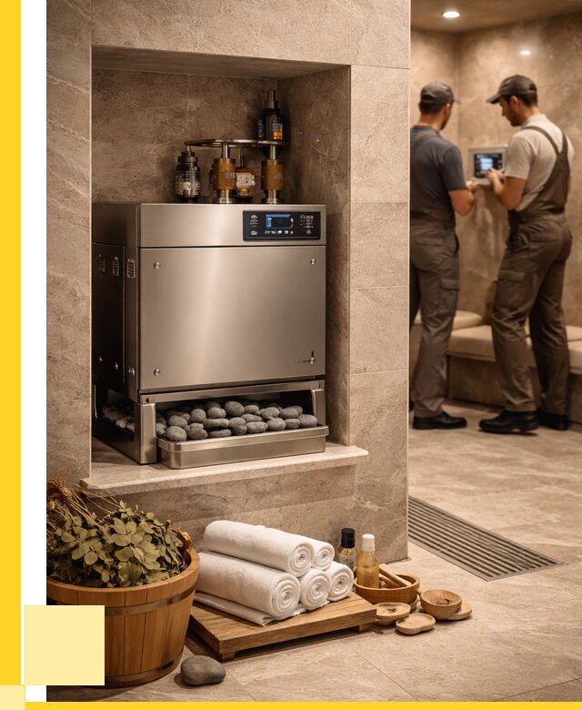 Парогенераторы для хамама в Кузнецке от 78180 р. | ЭриданКнц