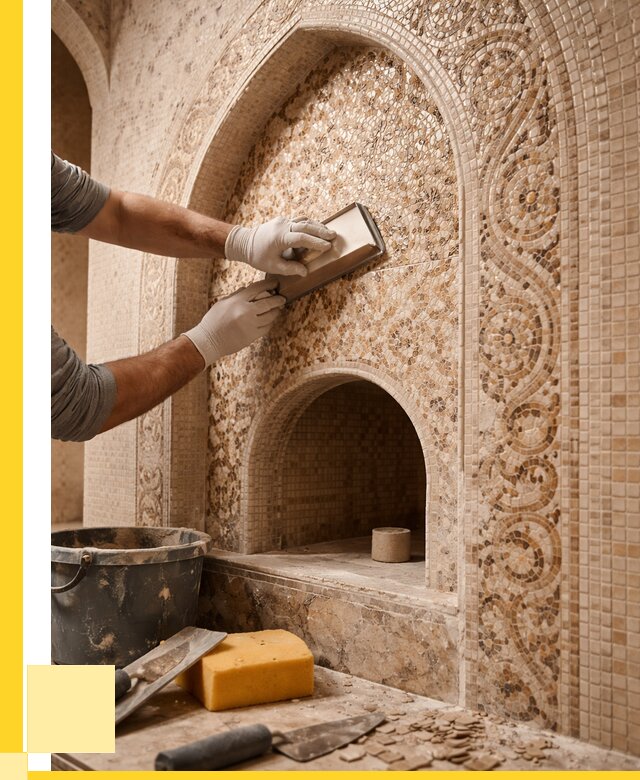 Мозаика для хамама в Кузнецке под ключ от 5212 р. | ЭриданКнц